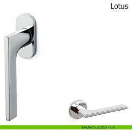 Maniglia per finestra martellina DK Lotus Olivari bassa 2