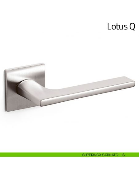 Maniglia per porta Lotus Q Olivari bassa superinox satinato