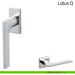 Maniglia per finestra martellina DK Lotus Q Olivari bassa 2