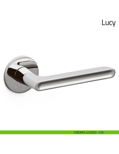 Maniglia per porta Lucy Olivari bassa cromo lucido