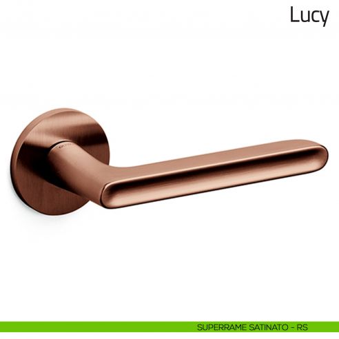 Maniglia per porta Lucy Olivari bassa superrame satinato