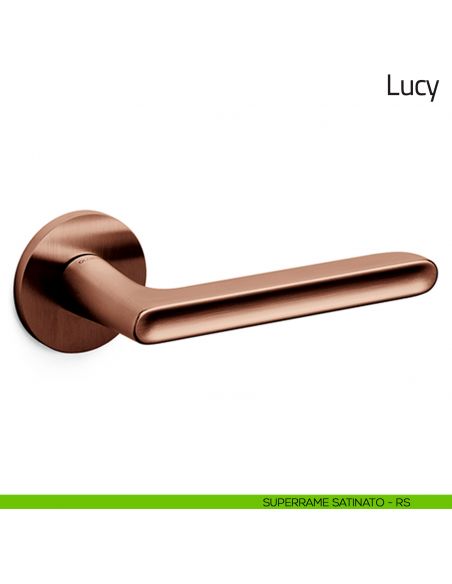 Maniglia per porta Lucy Olivari bassa superrame satinato