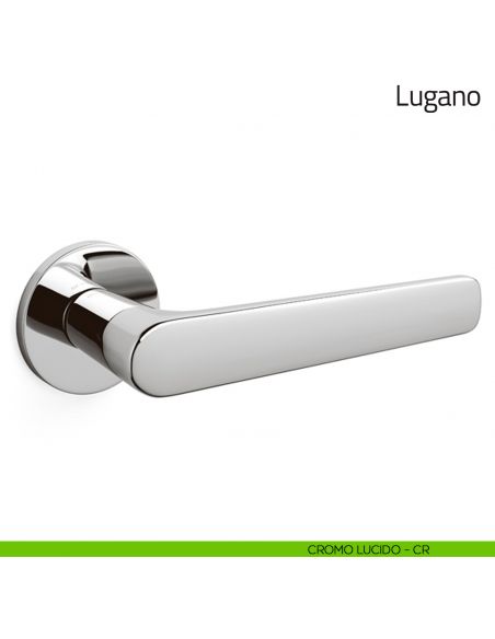 Maniglia per porta Lugano Olivari cromo lucido