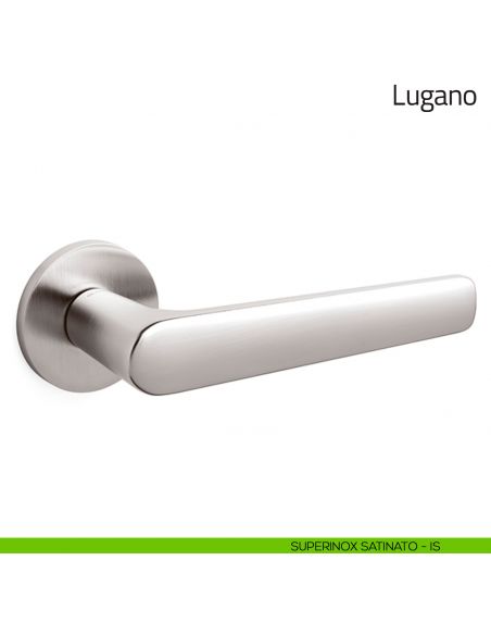 Maniglia per porta Lugano Olivari superinox satinato