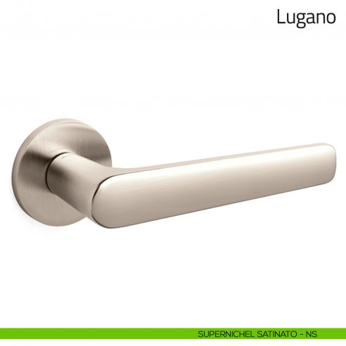Maniglia per porta Lugano Olivari supernichel satinato