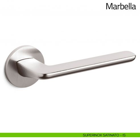 Maniglia per porta Marbella Olivari bassa superinox satinato