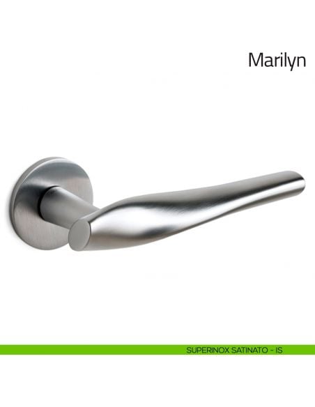 Maniglia per porta Marilyn Olivari bassa superinox satinato