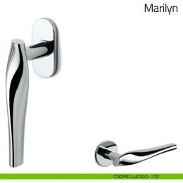 Maniglia per finestra martellina DK Marilyn Olivari bassa 2