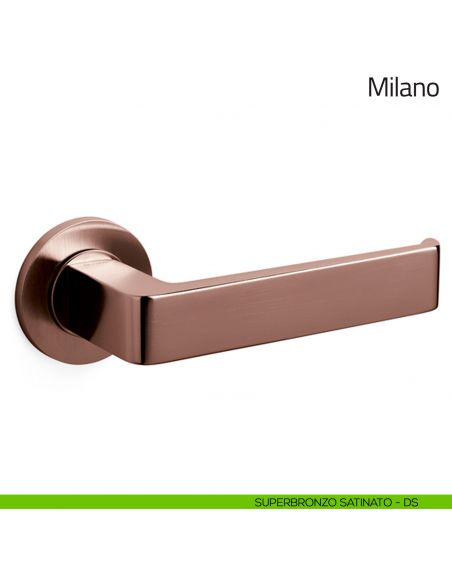 Maniglia per porta Milano Olivari superbronzo satinato