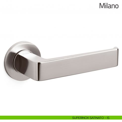 Maniglia per porta Milano Olivari superinox satinato