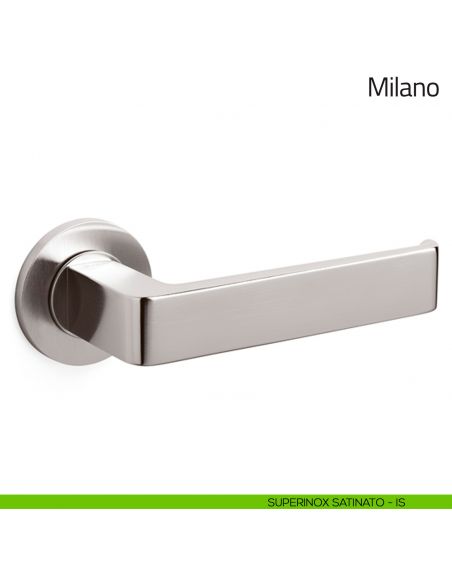 Maniglia per porta Milano Olivari superinox satinato