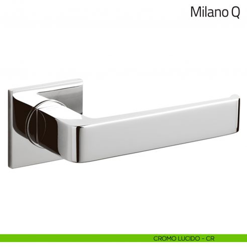 Maniglia per porta Milano Q Olivari cromo lucido