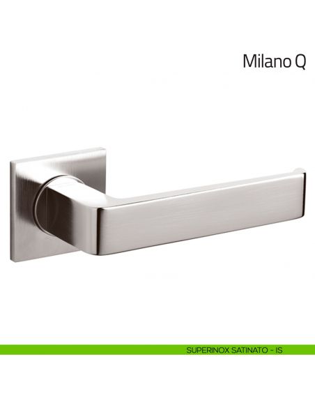 Maniglia per porta Milano Q Olivari superinox satinato
