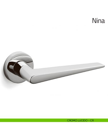 Maniglia per porta Nina Olivari cromo lucido
