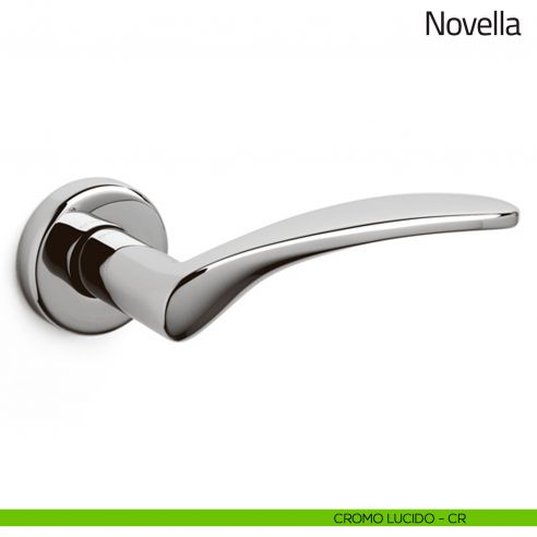 Maniglia per porta Novella Olivari cromo lucido
