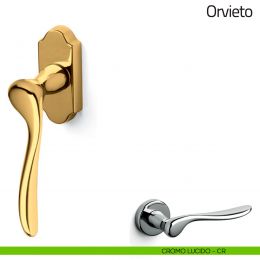 Maniglia per finestra martellina DK Orvieto Olivari 2