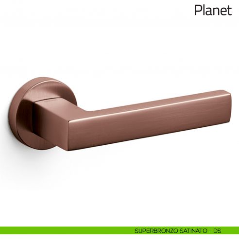 Maniglia per porta Planet Olivari superbronzo satinato