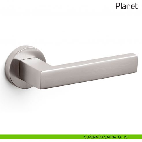 Maniglia per porta Planet Olivari superinox satinato