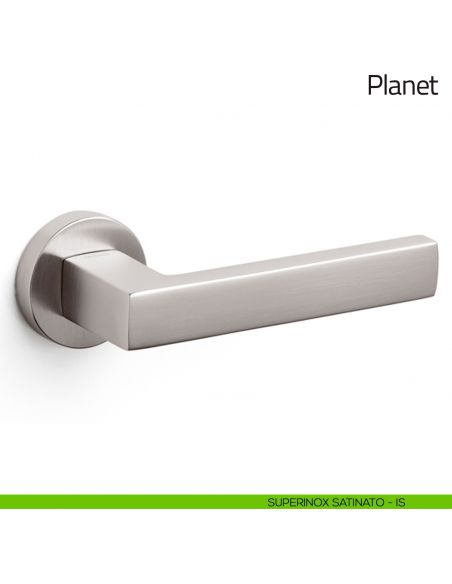 Maniglia per porta Planet Olivari superinox satinato