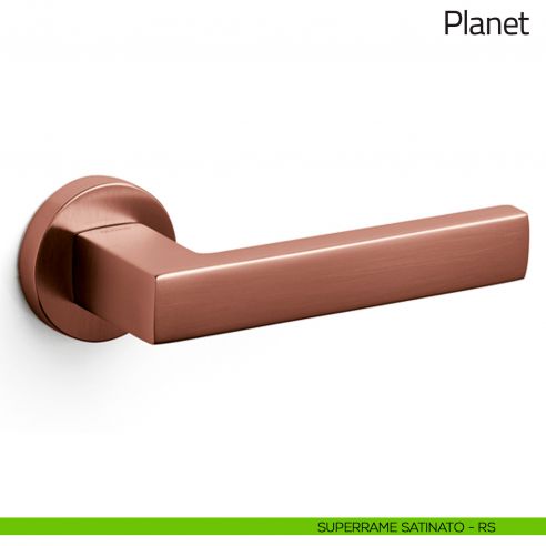 Maniglia per porta Planet Olivari superrame satinato