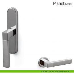 Maniglia per finestra cremonese Planet bicolor Olivari 2