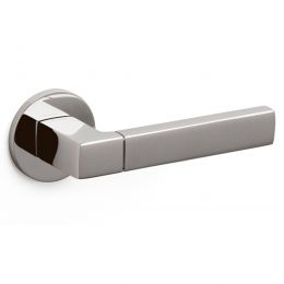 Maniglia per porta Planet bicolor Olivari bassa