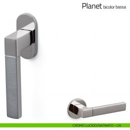 Maniglia per finestra martellina DK Planet bicolor Olivari bassa 2