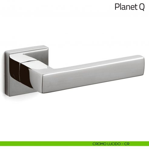 Maniglia per porta Planet Q Olivari cromo lucido