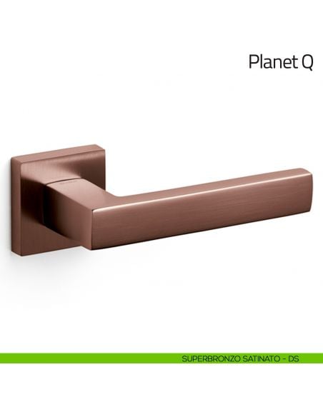 Maniglia per porta Planet Q Olivari superbronzo satinato