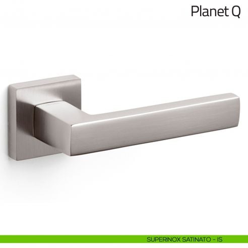 Maniglia per porta Planet Q Olivari superinox satinato