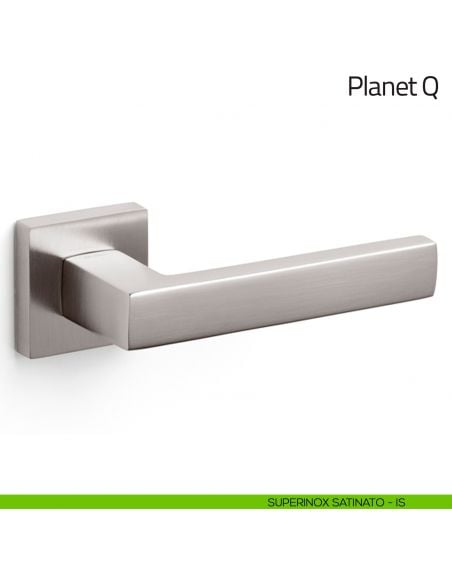 Maniglia per porta Planet Q Olivari superinox satinato