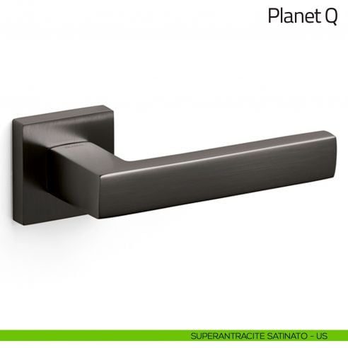 Maniglia per porta Planet Q Olivari superantracite satinato