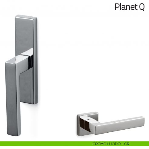 Maniglia per finestra cremonese Planet Q Olivari cromo lucido