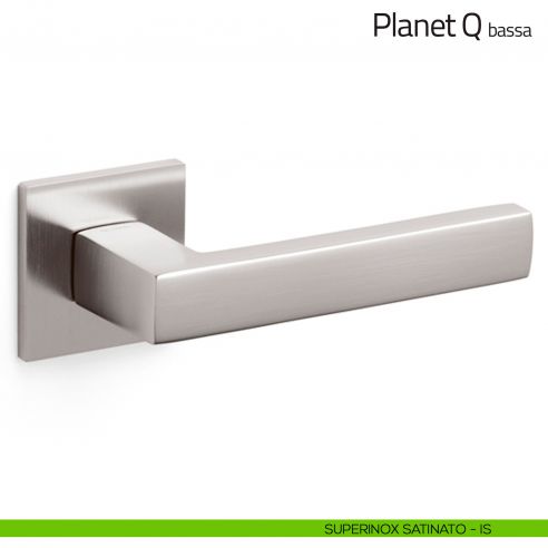 Maniglia per porta Planet Q Olivari bassa superinox satinato