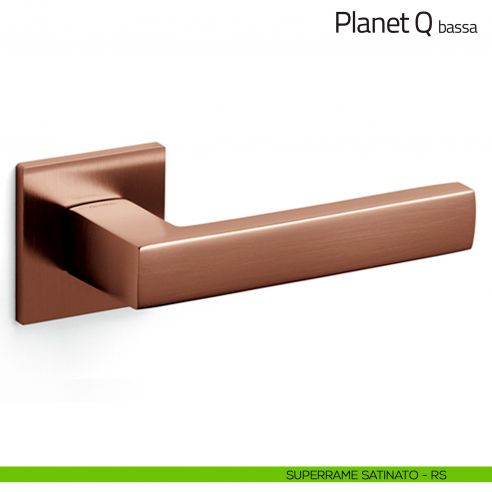 Maniglia per porta Planet Q Olivari bassa superrame satinato