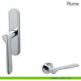 Maniglia per finestra cremonese Plume Olivari 2