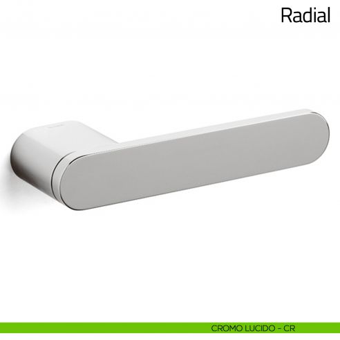 Maniglia per porta Radial Olivari cromo lucido