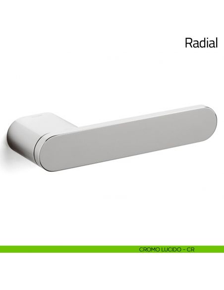 Maniglia per porta Radial Olivari cromo lucido