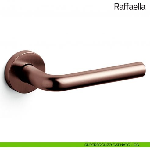 Maniglia per porta Raffaella Olivari superbronzo satinato