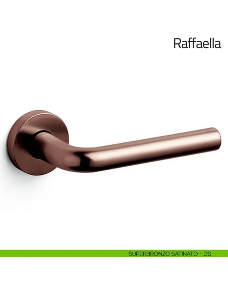 Maniglia per porta Raffaella Olivari superbronzo satinato
