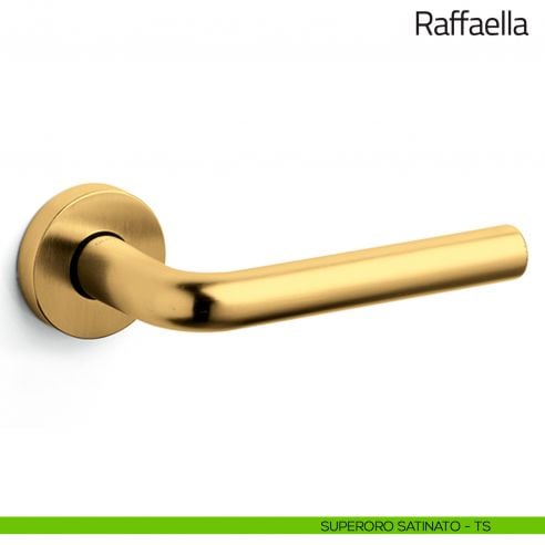 Maniglia per porta Raffaella Olivari superoro satinato