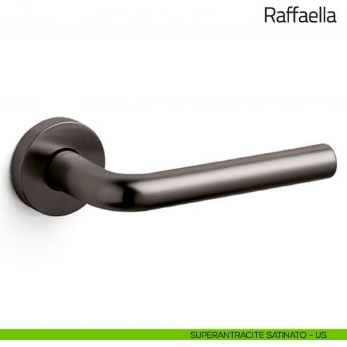 Maniglia per porta Raffaella Olivari superantracite satinato