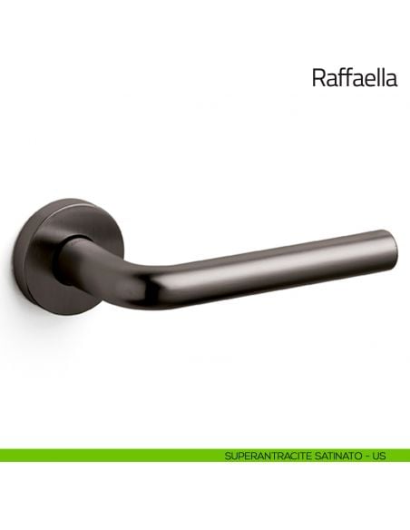 Maniglia per porta Raffaella Olivari superantracite satinato