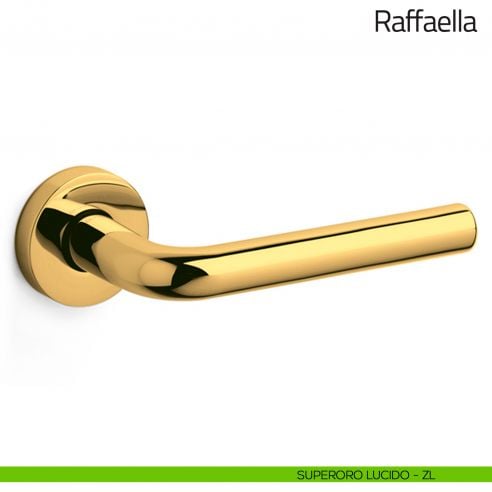 Maniglia per porta Raffaella Olivari superoro lucido