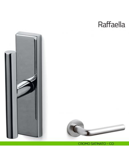 Maniglia per finestra cremonese Raffaella Olivari cromo satinato