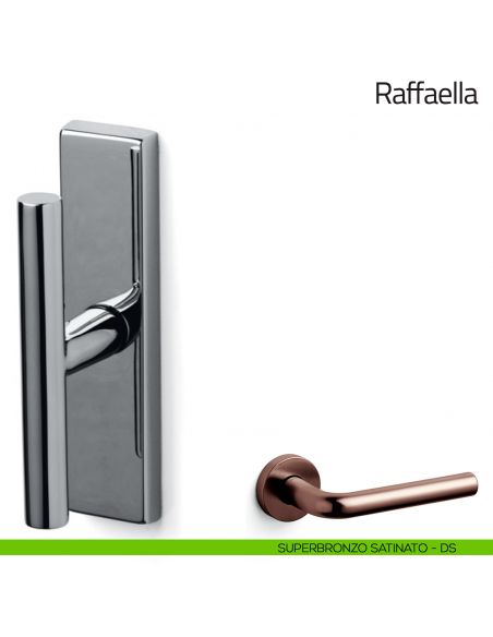 Maniglia per finestra cremonese Raffaella Olivari superbronzo satinato