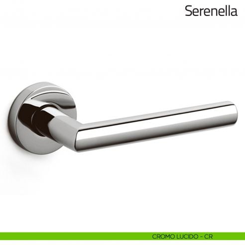 Maniglia per porta Serenella Olivari cromo lucido