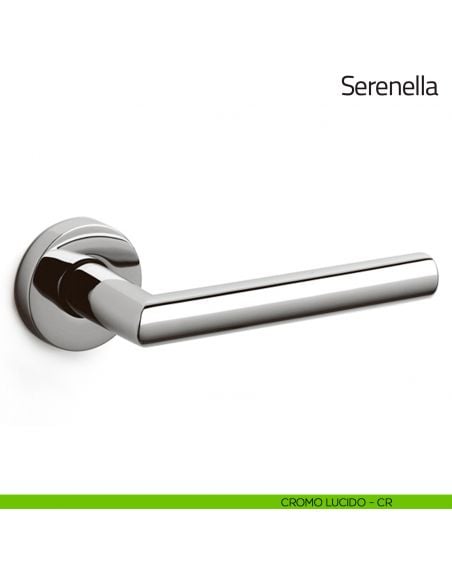 Maniglia per porta Serenella Olivari cromo lucido