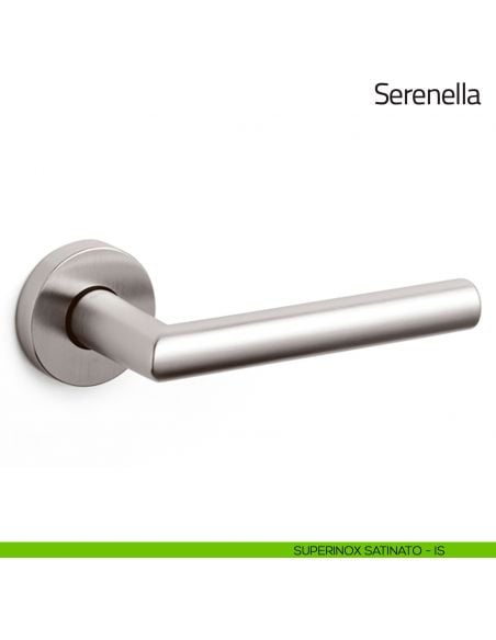 Maniglia per porta Serenella Olivari superinox satinato