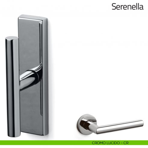 Maniglia per finestra cremonese Serenella Olivari cromo lucido